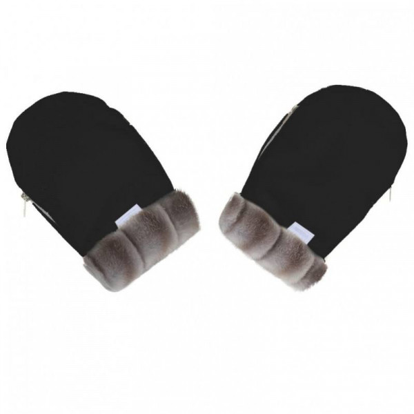 MANOPLAS PARA CARRO UZTURRE POLIPIEL VISON/MAPACHE