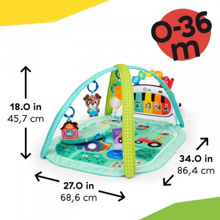 MANTA DE ACTIVIDADES KICKIN TUNES 4 EN 1 BABY EINSTEIN MUSICAL MEADOW