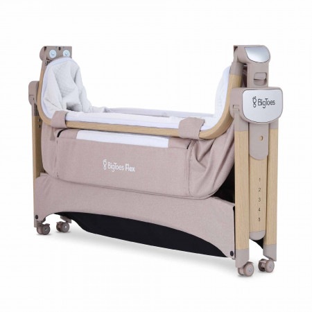 MINICUNA COLECHO PLEGABLE BIGTOES NATURAL