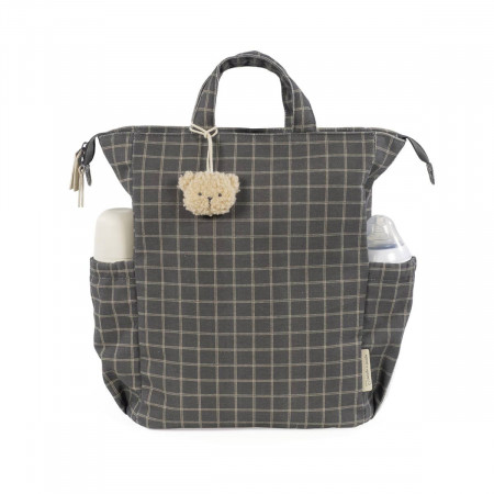 MOCHILA CAMBIADOR COLECCIÓN TARTAN PASITO A PASITO