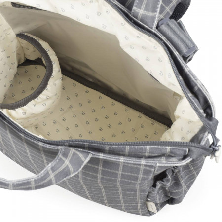 MOCHILA CAMBIADOR COLECCIÓN TARTAN PASITO A PASITO