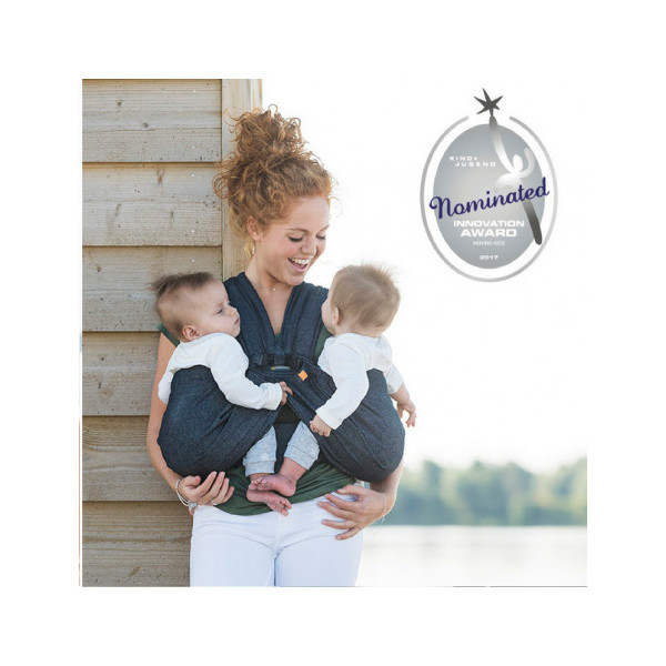 MOCHILA GEMELAR MINIMONKEY TWIN