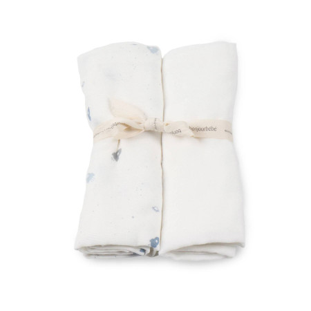 MUSELINA 70X70 PACK 2 BONJOURBEBE