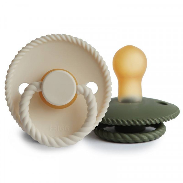 PACK 2 CHUPETES LATEX ROPE FRIGG