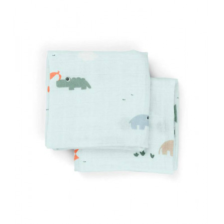 PACK 2 MUSELINAS DONE BY DEER 65 X 65