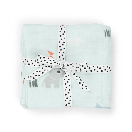 PACK 2 MUSELINAS DONE BY DEER 65 X 65