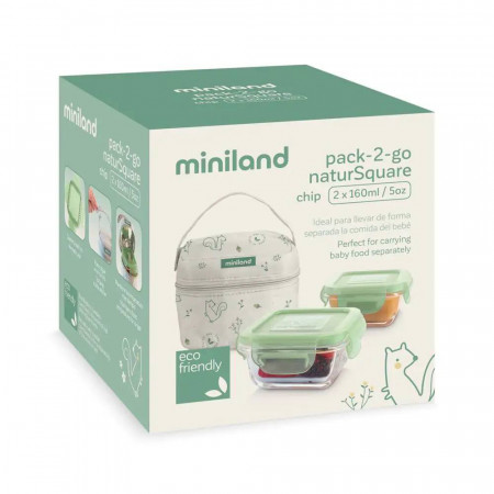 PACK 2-GO TUPPER NATURSQUARE