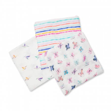 PACK 3 MUSELINAS 120 BAMBU LULUJO