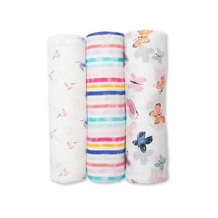 PACK 3 MUSELINAS 120 BAMBU LULUJO