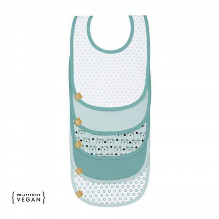 PACK 5 BABEROS IMPERMEABLES DE LASSIG