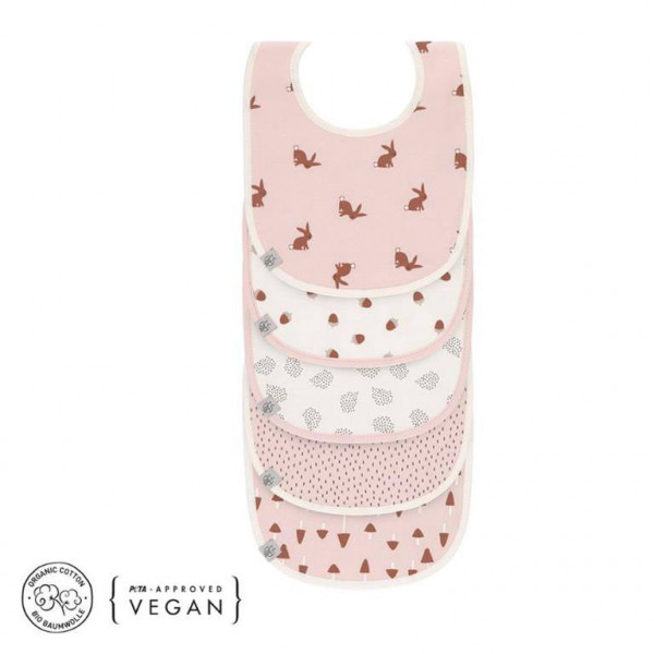 PACK 5 BABEROS IMPERMEABLES DE LASSIG