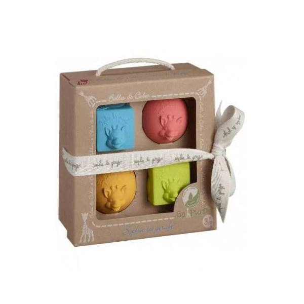 PACK BOLAS Y CUBOS SENSORIALES SOPHIE