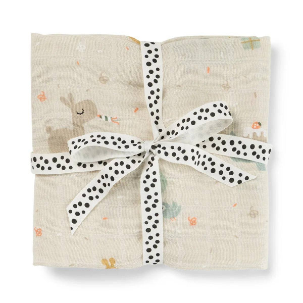 PACK DE 2 MUSELINAS 120X120 DONE BY DEER