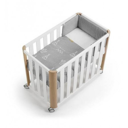 PACK MINICUNA DOCO SLEEPING CON TEXTIL BLANCO NATURAL