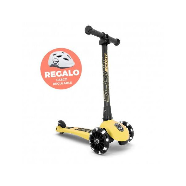 PATINETE PLEGABLE HIGHWAYKICK THREE LED SCOOT RIDE