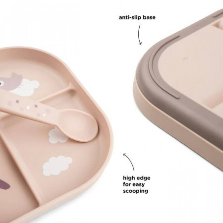 FOODIE PLATO CON COMPARTIMENTOS DONE BY DEER