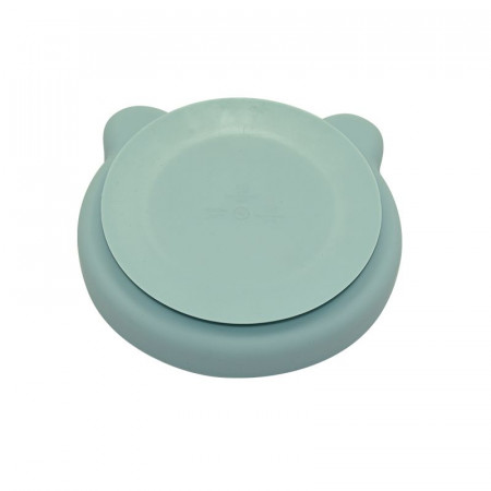 PLATO SILICONA CON VENTOSA BOJUNGLE