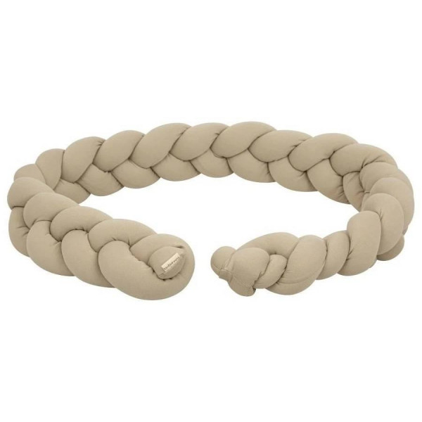 PROTECTOR TRENZA LISA 300 TEXTURES PARA CUNA BIMBIDREAMS