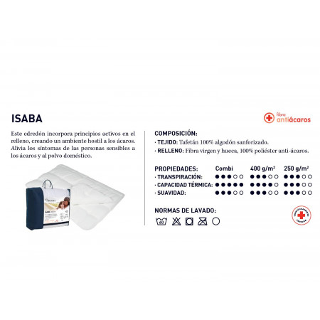 RELLENO NÓRDICO MOSHY ISABA 250 GR.