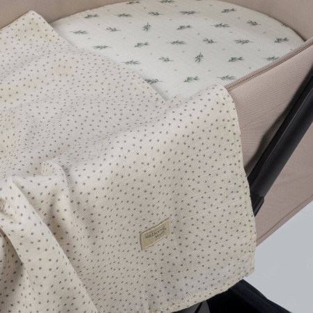 SABANA AJUSTABLE CUCO + MUSELINA WALKING MUM