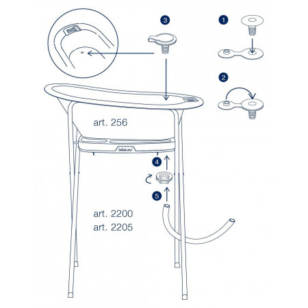 BAÑERA SENSE LED + SOPORTE