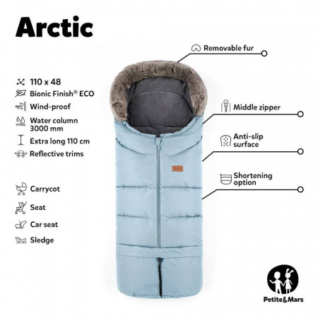 SACO CONVERTIBLE 4 EN 1 ARTIC PETITE&MARS