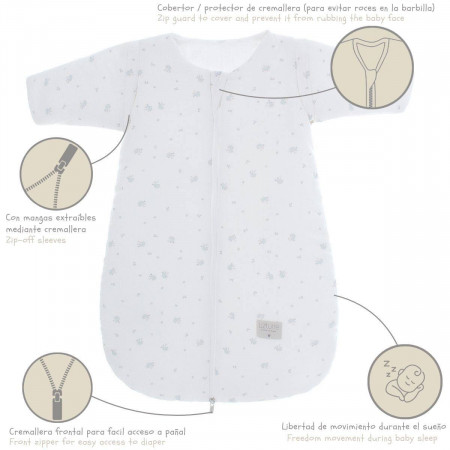 SACO DE DORMIR CON MANGAS 2.5 UZTURRE