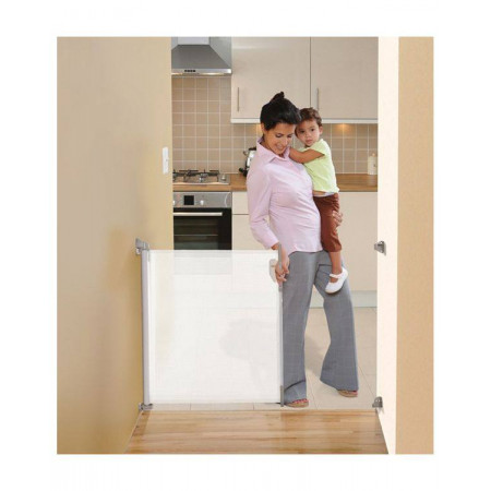 BARRERA PUERTA RETRACTIL HASTA 140CM