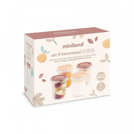 SET 4 HERMISIZED 250 ML MINILAND