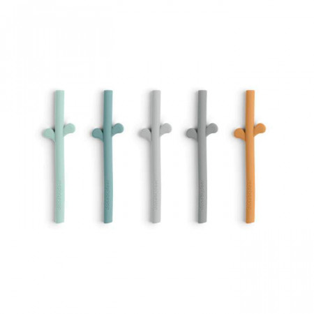 SET 5 PAJITAS SILICONA DONE BY DEER