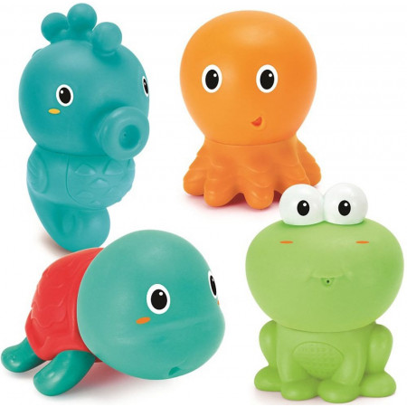SET ANIMALES DE BAÑO SENSORY INFANTINO