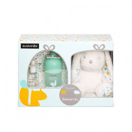 SET COLONIA Y PELUCHE SUAVINEX