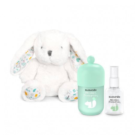 SET COLONIA Y PELUCHE SUAVINEX