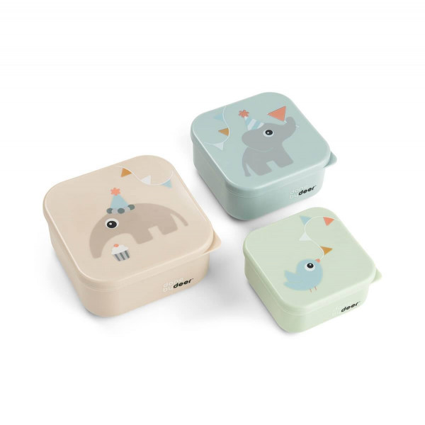 SET DE 3 CAJAS SNACK DONE BY DEER