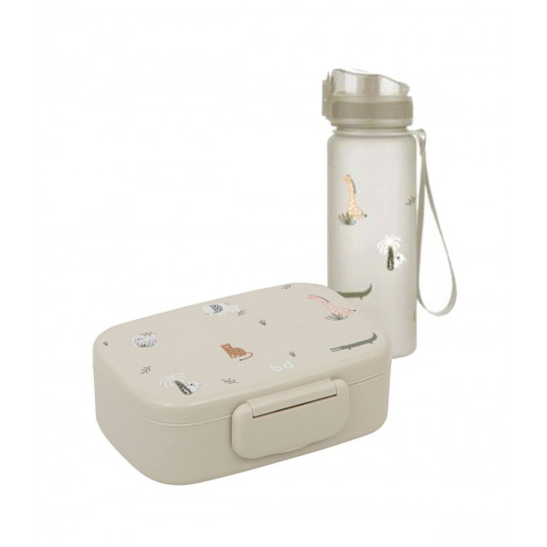 SET DE ALMUERZO TUPPER Y BOTELLA BIMBIDREAMS