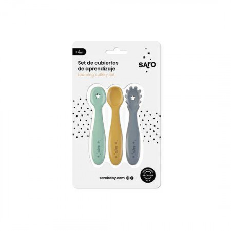 SET CUBIERTOS DE APRENDIZAJE SARO