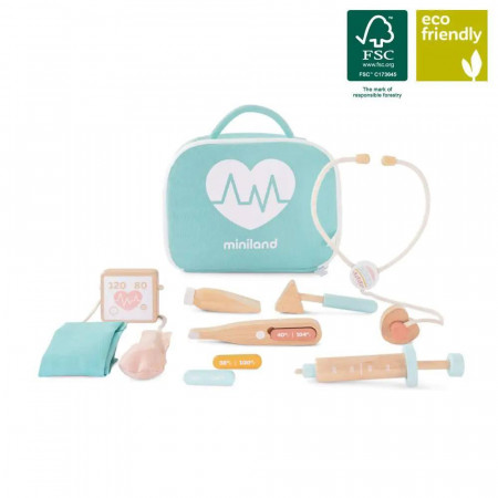 SET MEDICO MADERA MINILAND