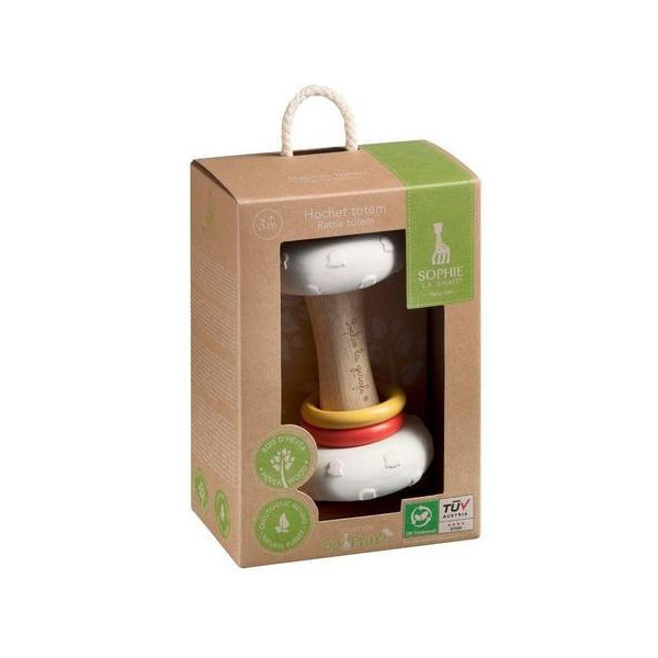 SONAJERO MADERA Y CAUCHO SOPHIE LA GIRAFE