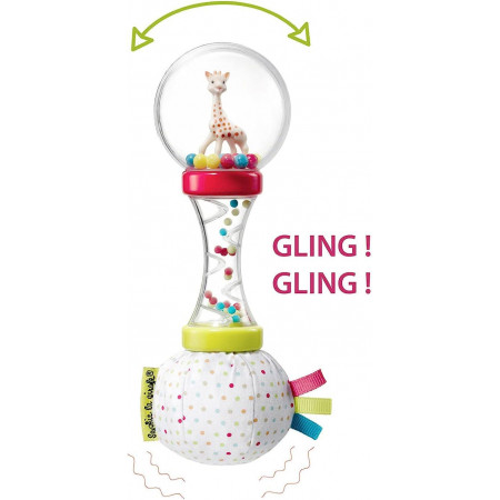 SONAJERO MORDEDOR MULTITEXTURAS SOPHIE LA GIRAFE