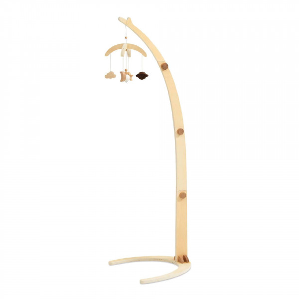 SOPORTE CON MOVIL DE CUNA DE MADERA ELEVA PLUS ALONDRA E147C