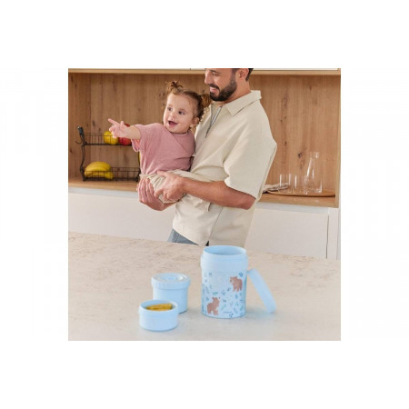 TERMO THERMETIC CON 2 RECIPIENTES MINILAND