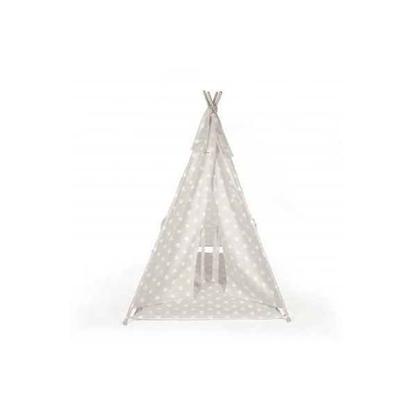 TIPI INFANTIL ESTRELLAS GRIS