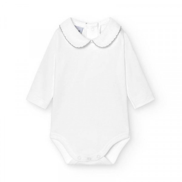 BODY MANGA LARGA CUELLO BEBÉ BABIDU