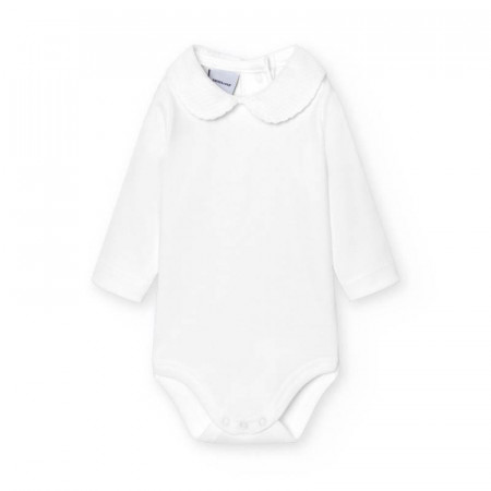 BODY MANGA LARGA CUELLO BEBÉ BABIDU