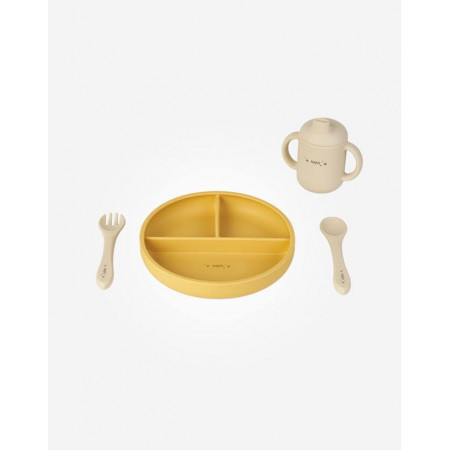 VAJILLA  4 PIEZAS SILICONA SARO