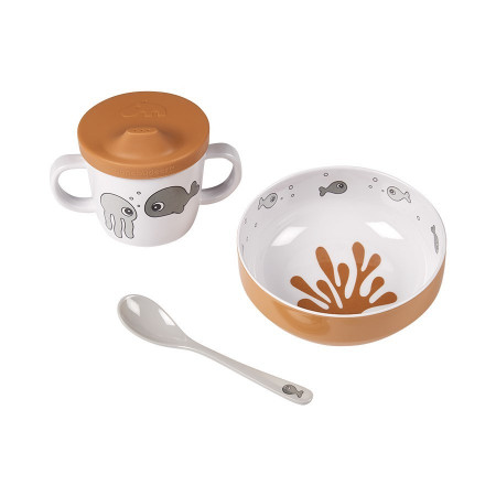 VAJILLA FIRST MEAL HAPPY DOTS DONE BY DEER