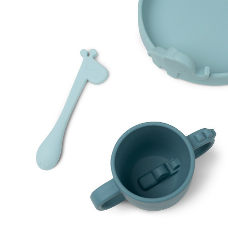 VAJILLA SILICONA PEEKABOO DONE BY DEER