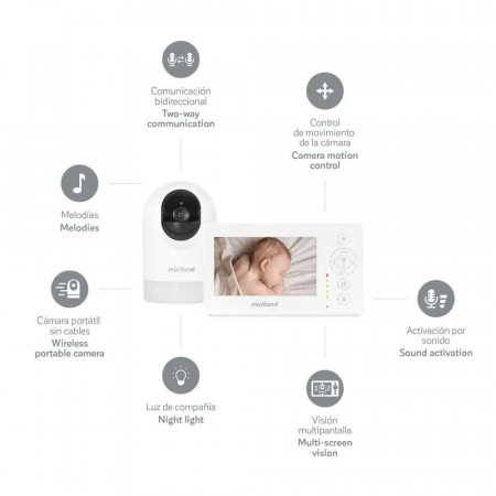 VIGILABEBES DIGIMONITOR 4.3" PRO MINILAND