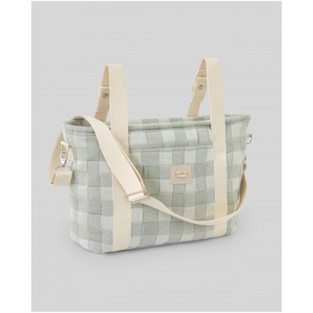 BOLSO TEXTIL COLECCION DAMERO  PAZ RODRIGUEZ