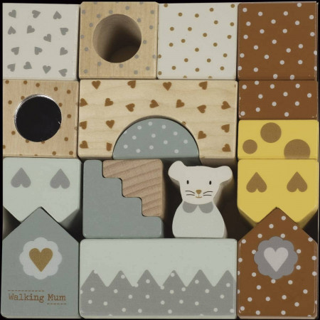 ARQUITECTURAS APILABLES DE MADERA POPPY WALKING MUM